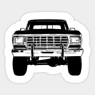 1997 F150 Ranger XLT Sketch Art Sticker